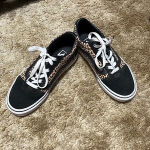 cheetah print vans